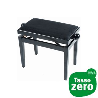Quiklok PB-010 BK Panca in Legno per Pianoforte