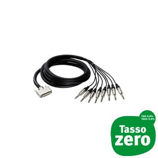ALVA D-Sub 25 8 x TRS Stereo 3m