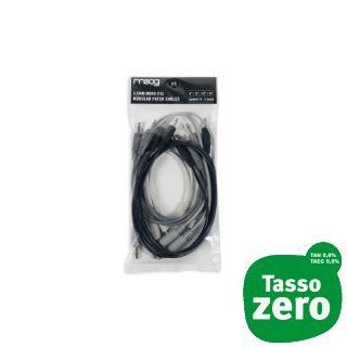 MOOG MUSIC Cable Set (8 pezzi) da 6, 12, 18 e 24’’