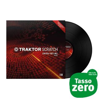 Native Instruments Traktor Scratch Control Vinyl MKII Black
