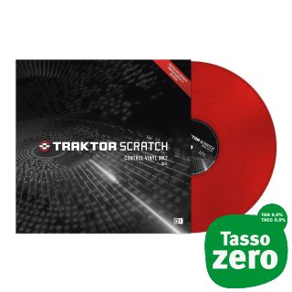 Native Instruments Traktor Scratch Control Vinyl MKII Red