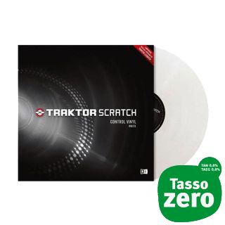 Native Instruments Traktor Scratch Control Vinyl MKII White